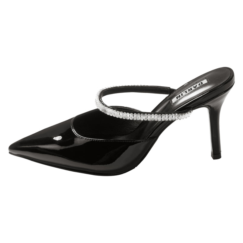 BLACK GLOSSY BAGUETTE 
