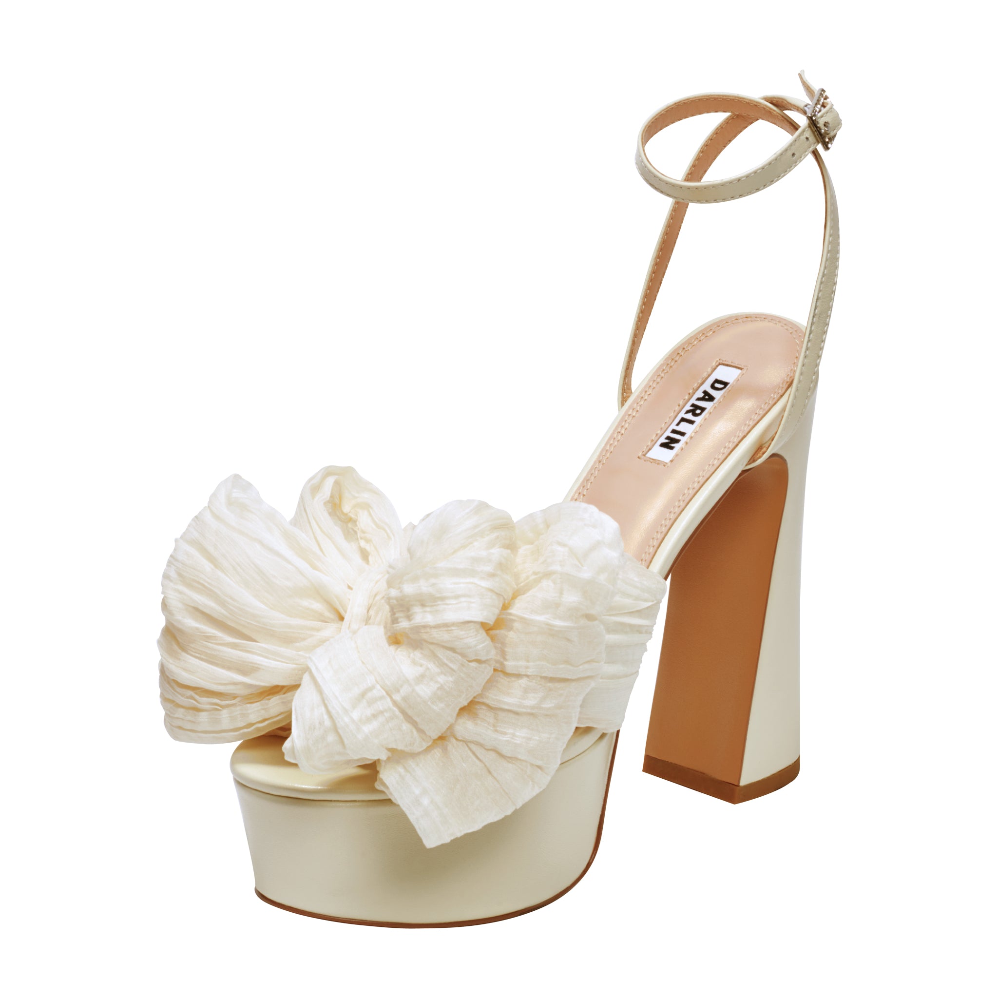 5 INCHES RUFFLE BOW 